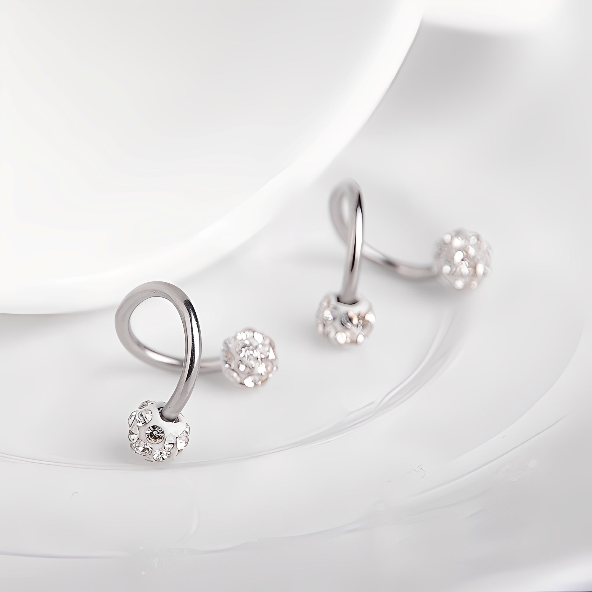 Kristine – Creolen Spirale de Luxe