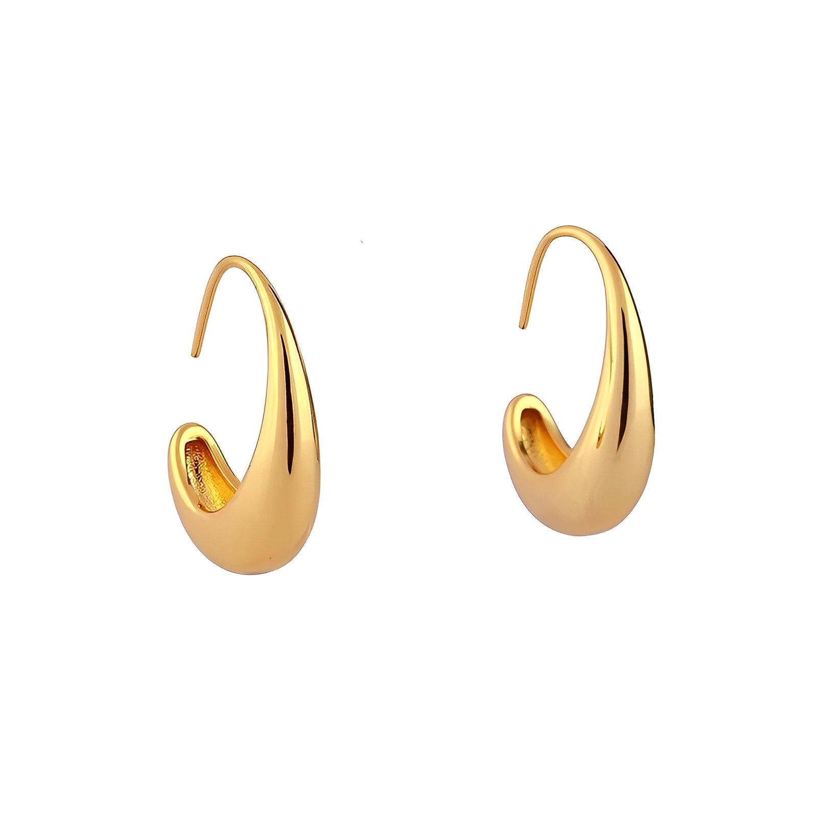 Aura – Luxus-Ohrringe in Gold