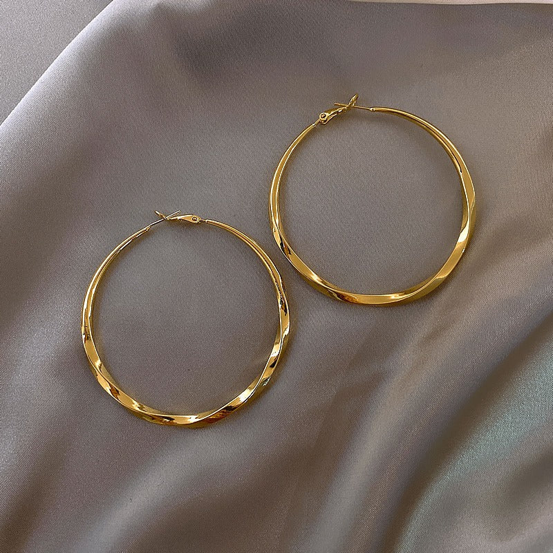 Enola – Vintage-Kreolen in Roségold