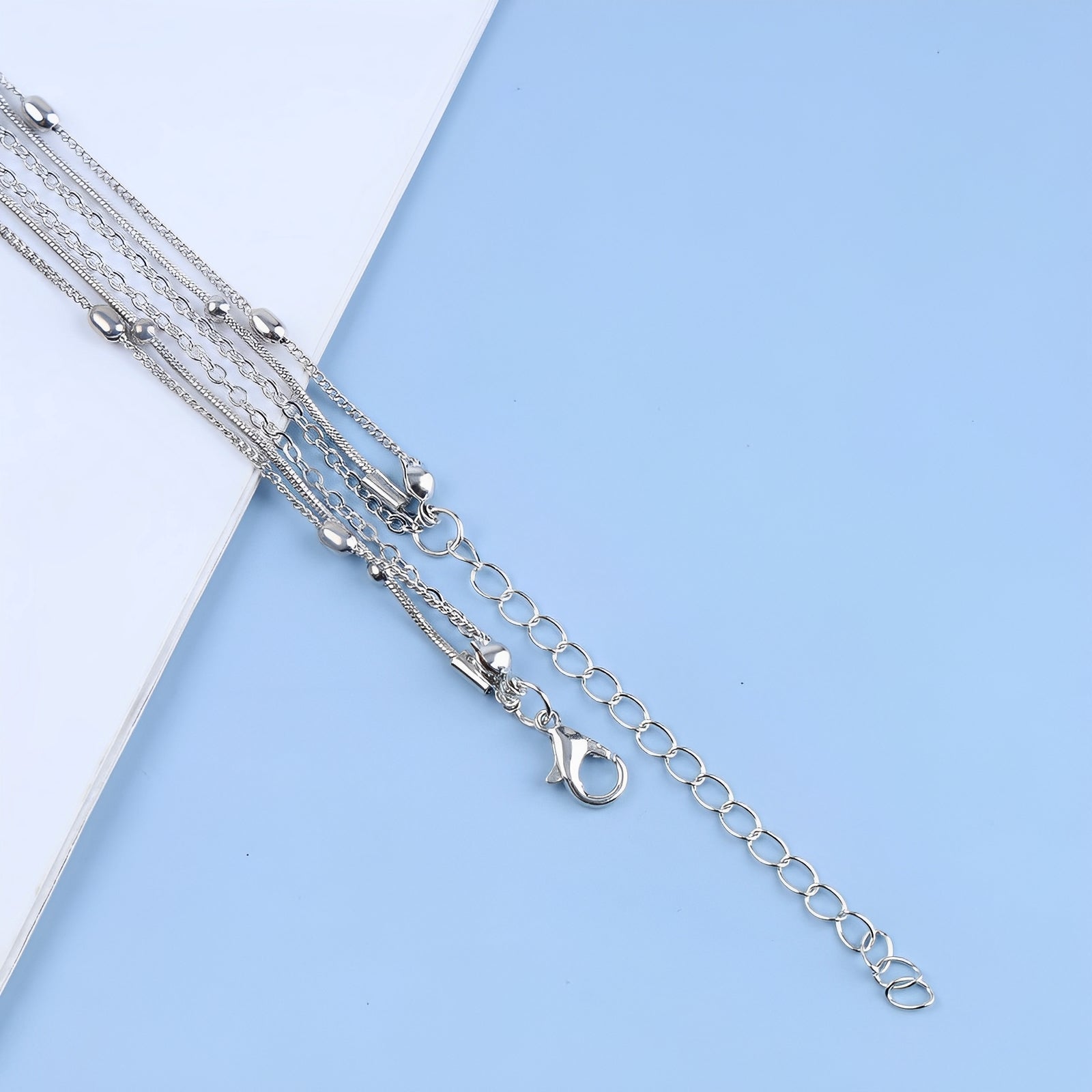 Elly – Vintage-Silberkette mit Stern