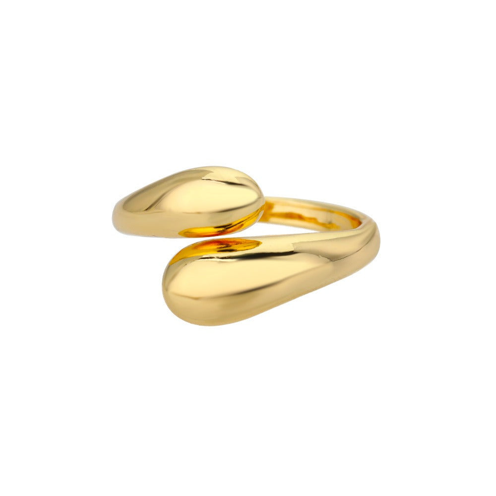 Nalia – Verstellbarer Ring in Elegantem Gold