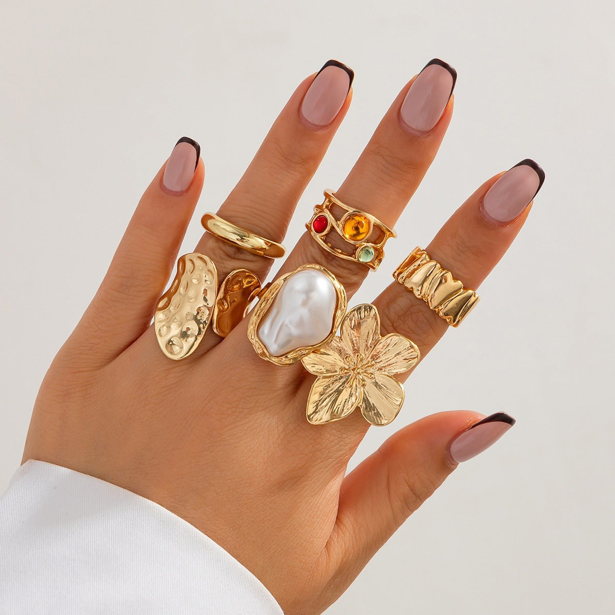 Merina – Set von 6 Statement-Ringen