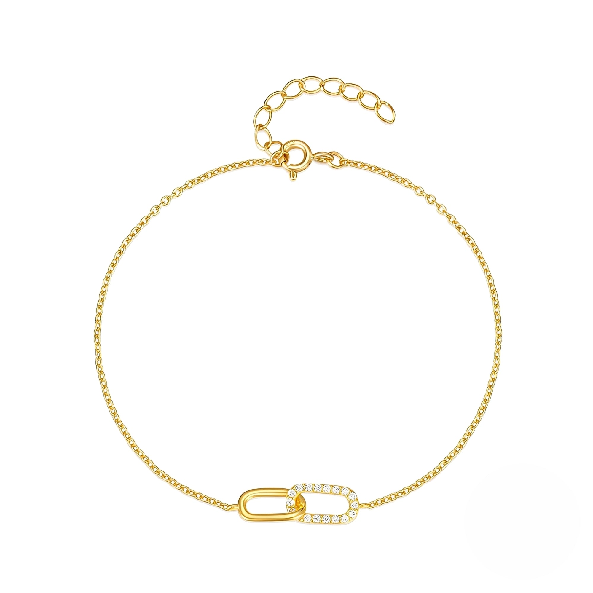 Rina – Armband mit Funkelnden Gliedern