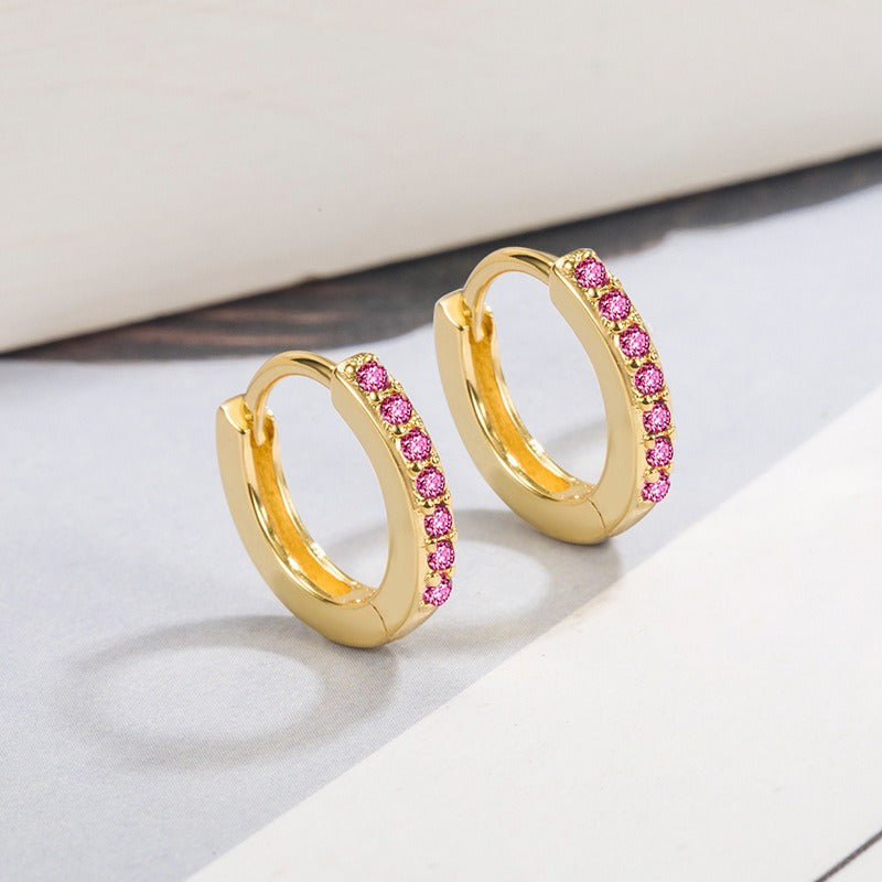 Selena – Hängende Ohrringe Goldene Meeresinspiration