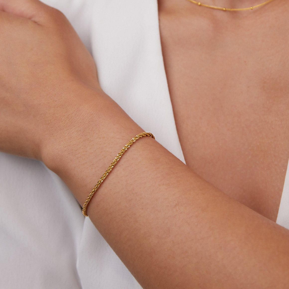 Kai – Verfeinertes 18K Gold Armband