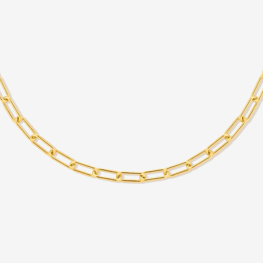 Ayah – Halskette Kette Paperclip Gold