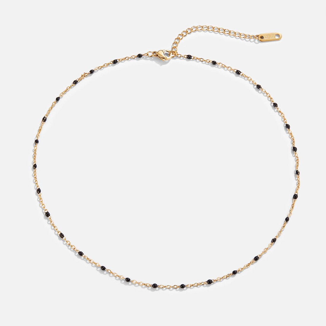 Yara – Elegante Schwarze Perlenkette
