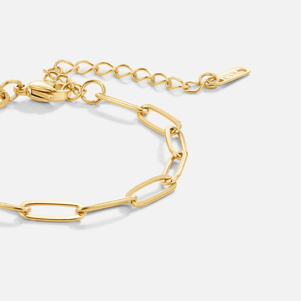 Hyeri – Armband Gliederkette Goldfarben
