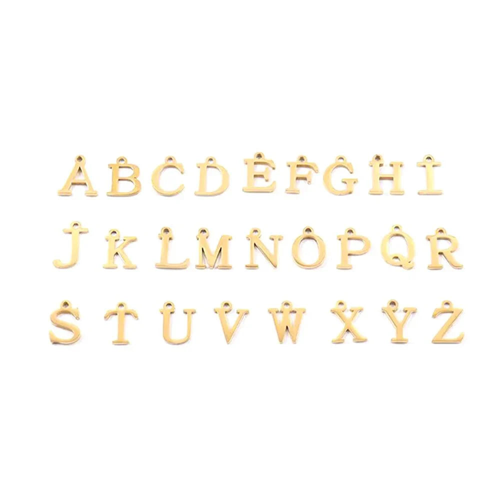 Amara – Collier Initiale aus Papier mit Gliedern