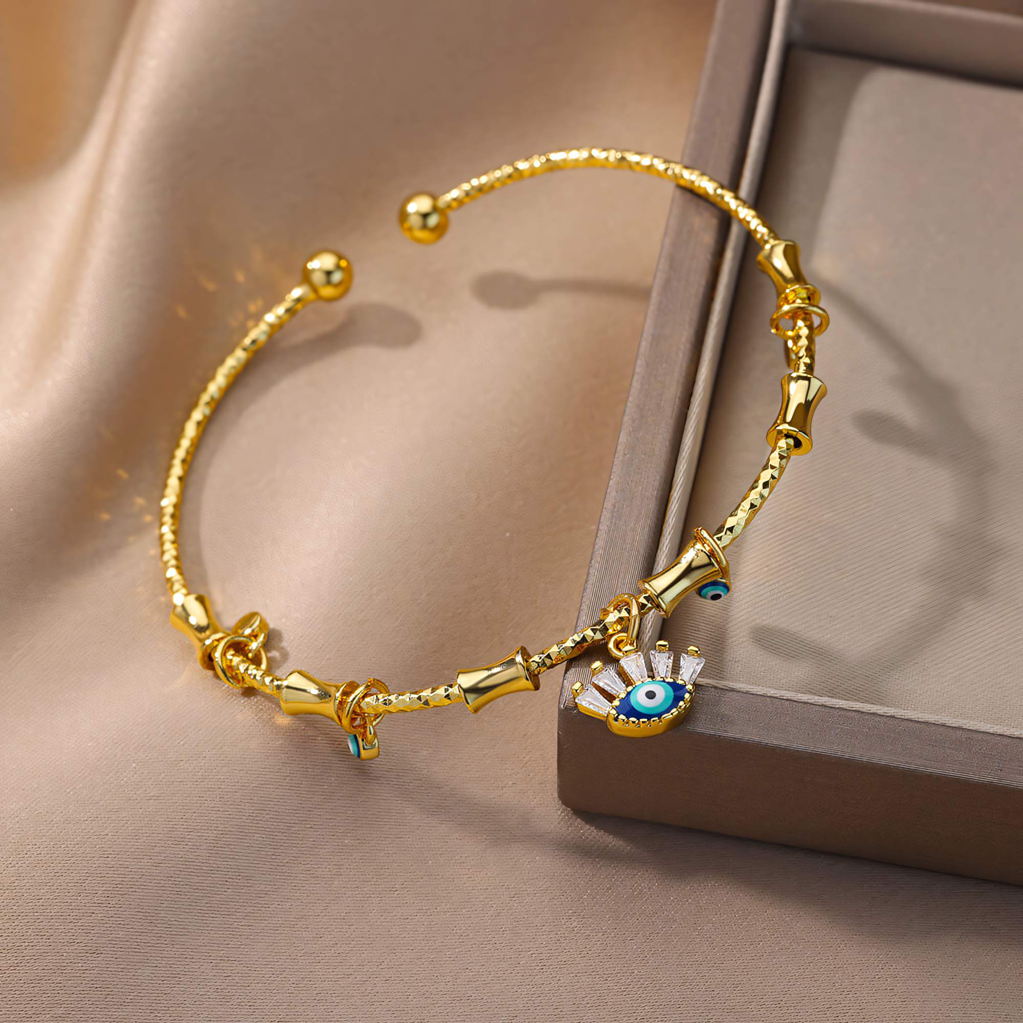 Yasmina – Armband Talisman Böses Auge