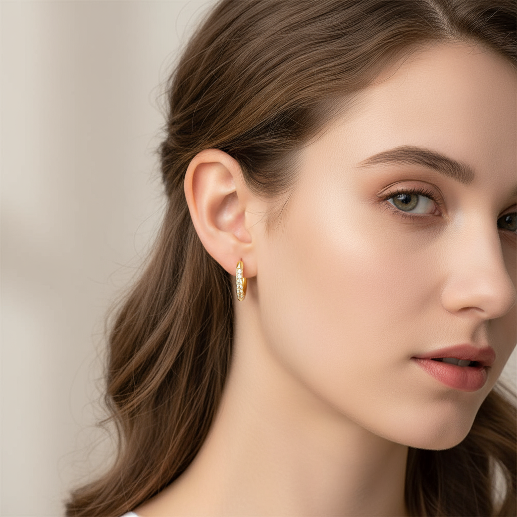 Elonah – Elegante Ewigkeits-Kreolen