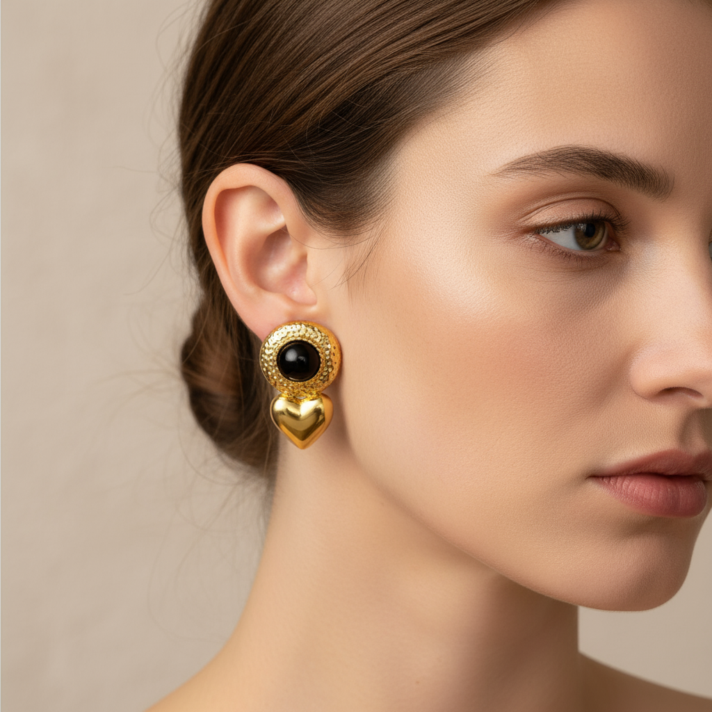 Claire – Ohrringe Herz Liebe