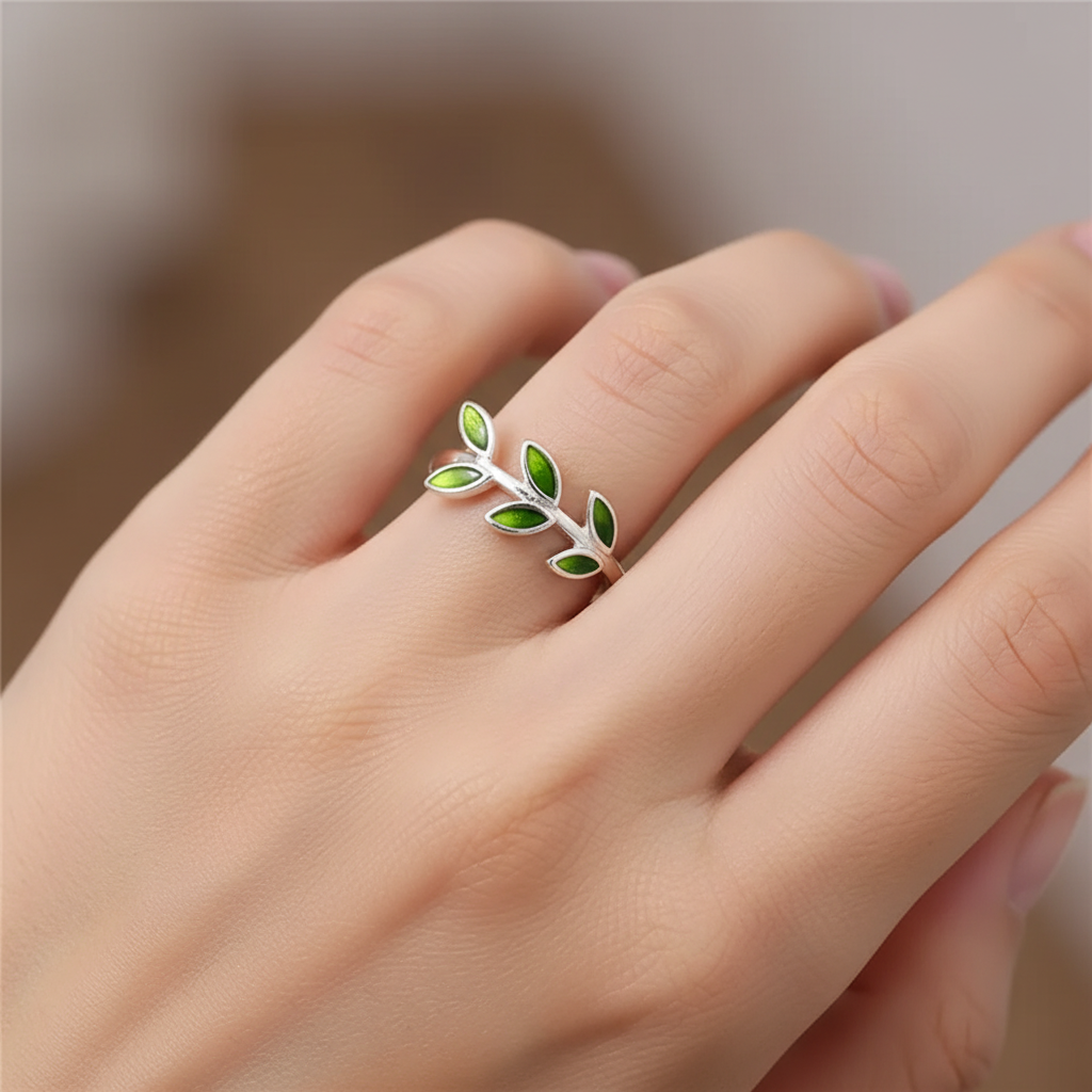 Iris – Ring aus Sterlingsilber