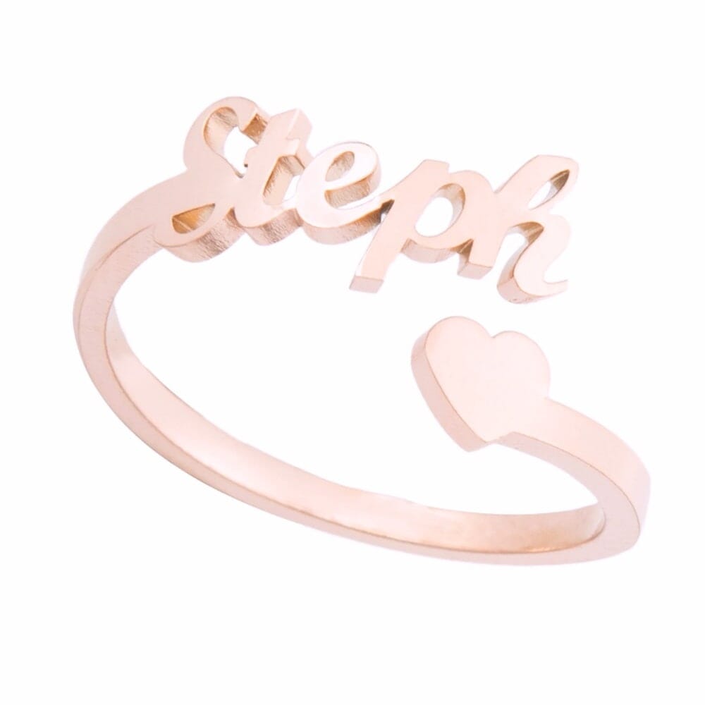Elena – Gravierte Ring mit Vorname