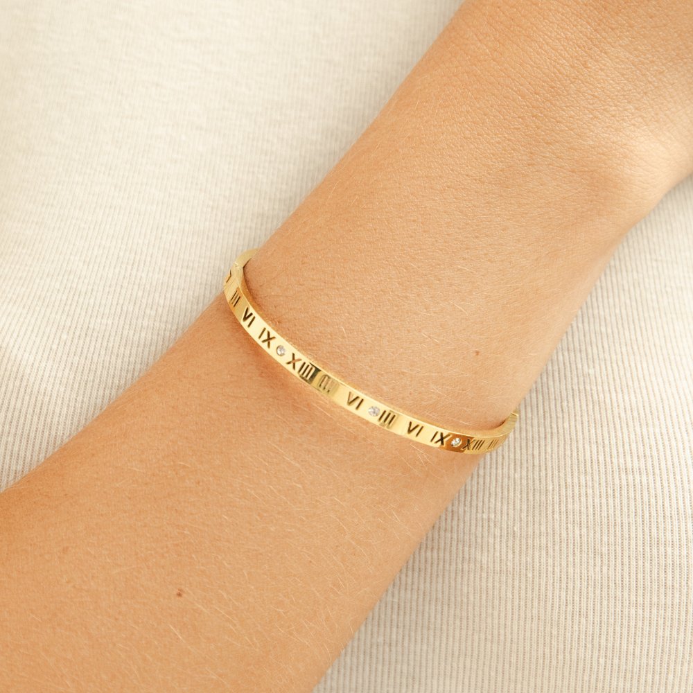 Vanya – Armband Reif Gold 18K Brillant