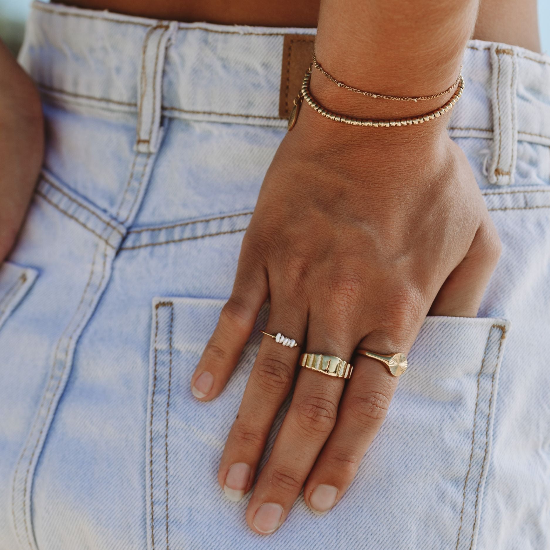 Solana – Siegelring mit Sonnendesign
