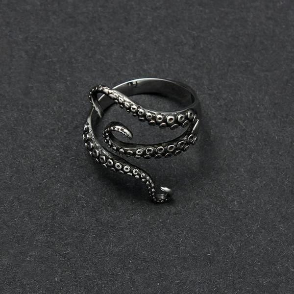 Thalassa – Verstellbarer Oktopus-Tentakel-Ring