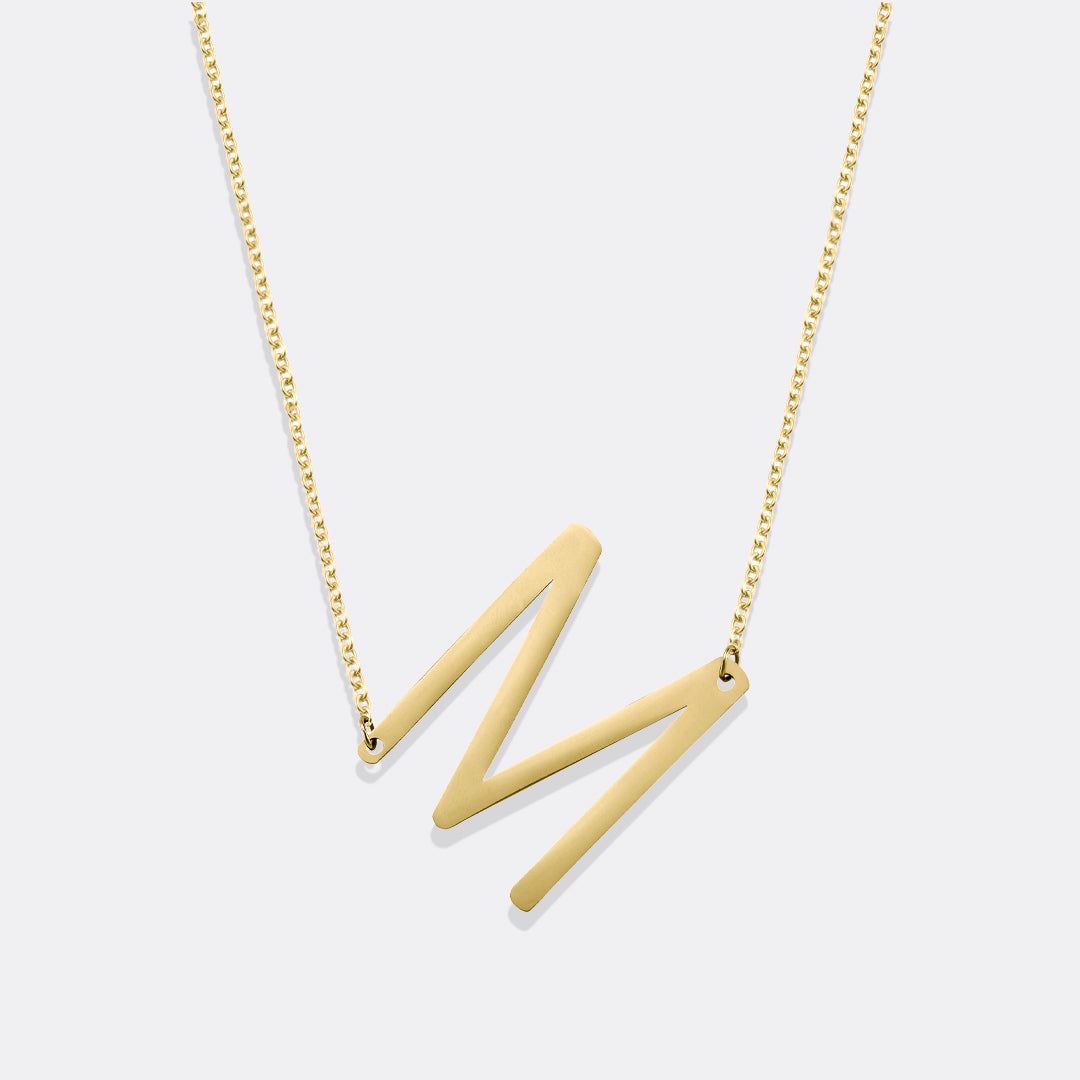 Inez – Halskette Initial Deklarativ