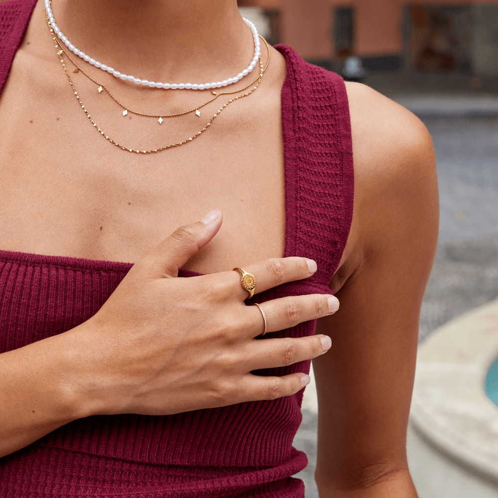 Solenne – Goldene Solstice Ring