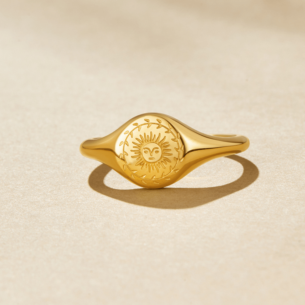 Solenne – Goldene Solstice Ring