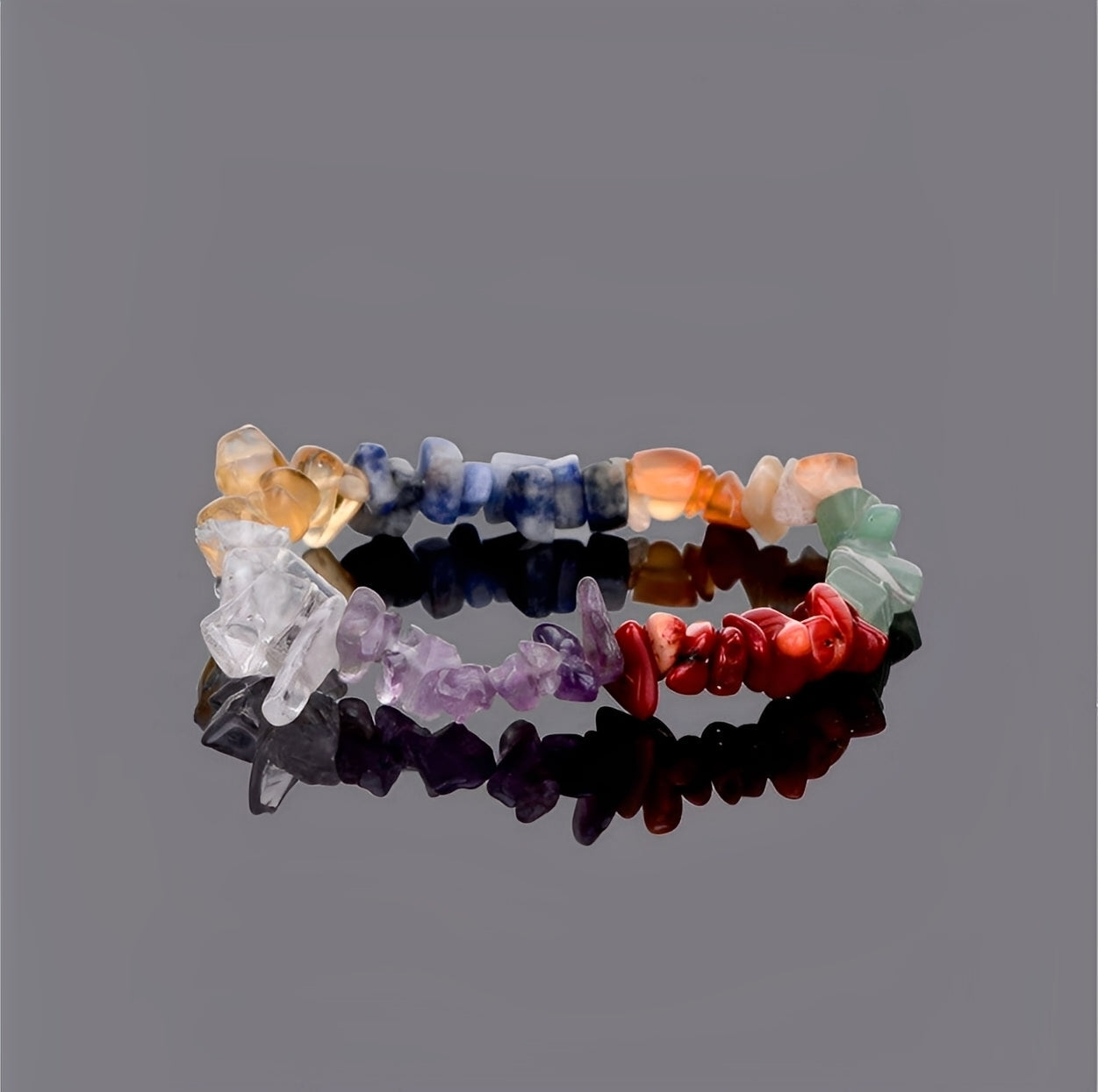 Yoli – Armband 7 Chakren aus Natursteinen