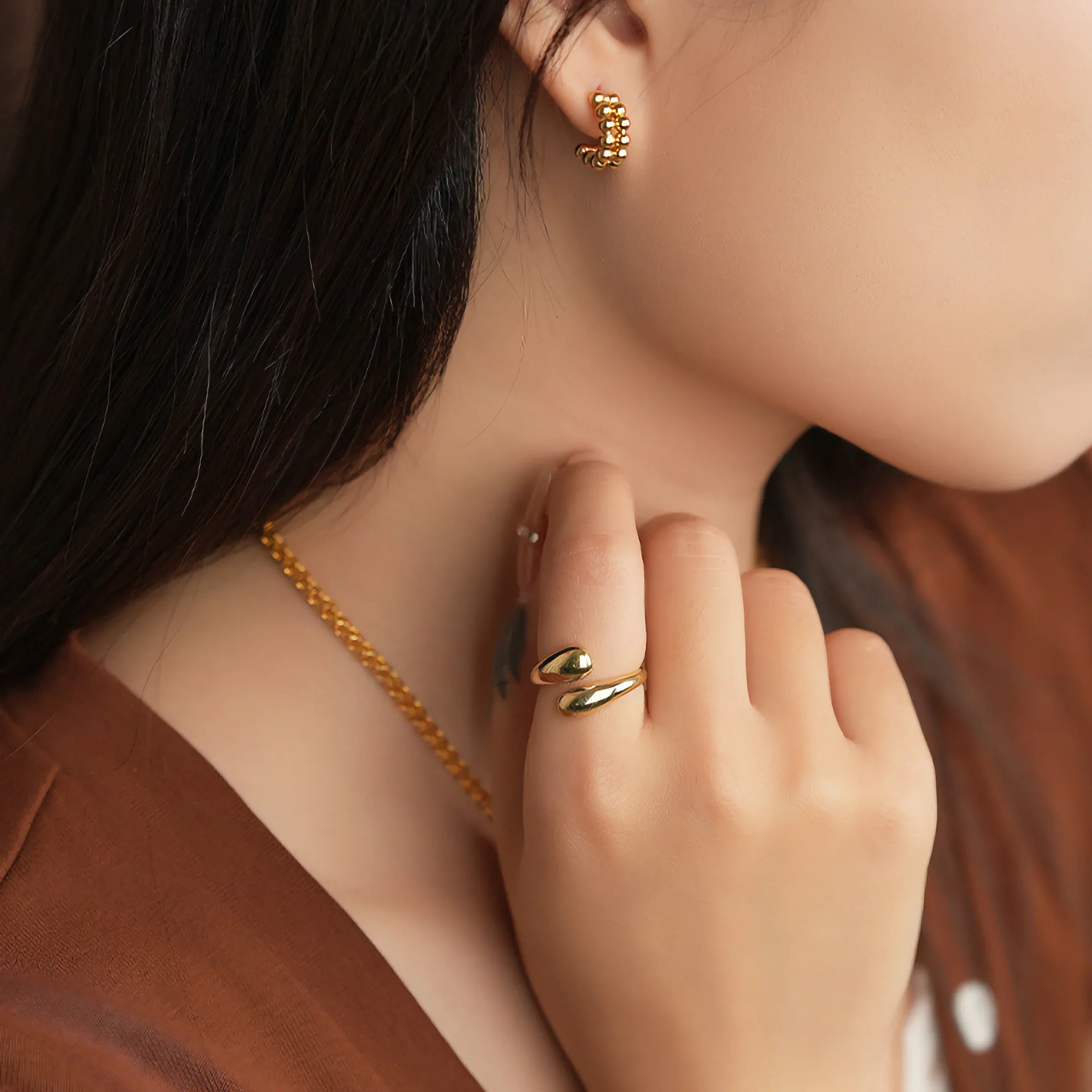 Cora – Ring Gold Minimalistisch Schick