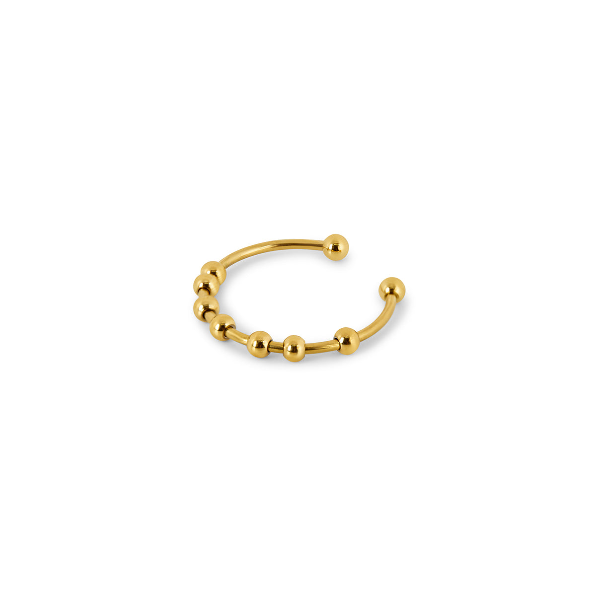 Neri – Einstellbarer Anti-Stress-Ring mit Perlen