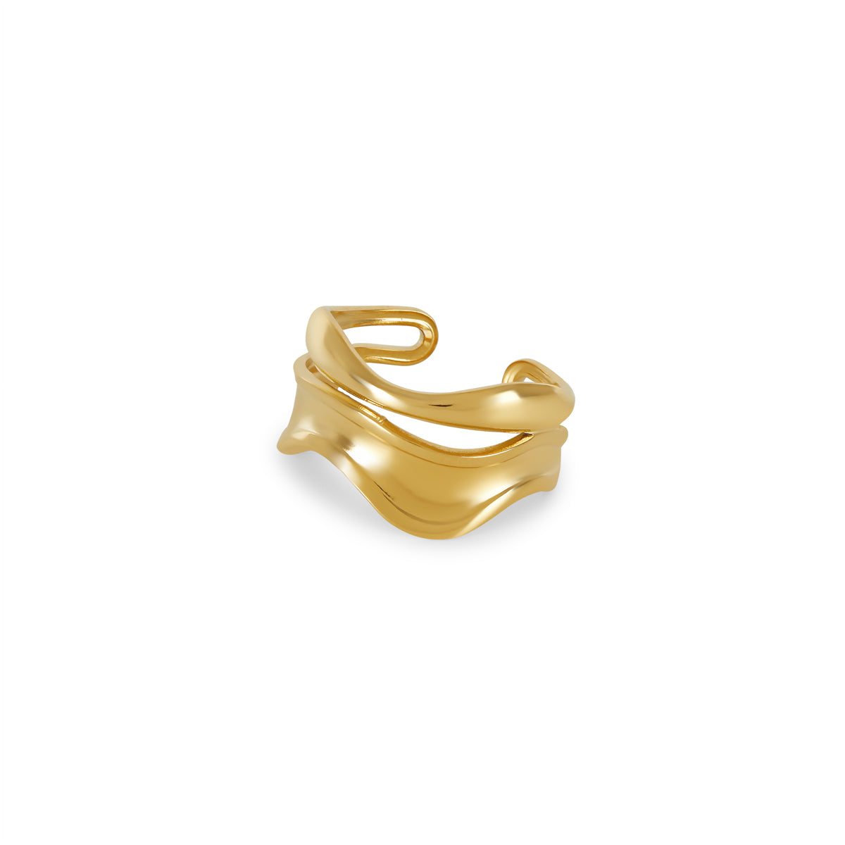 Charlie – Verstellbarer Skulpturalring
