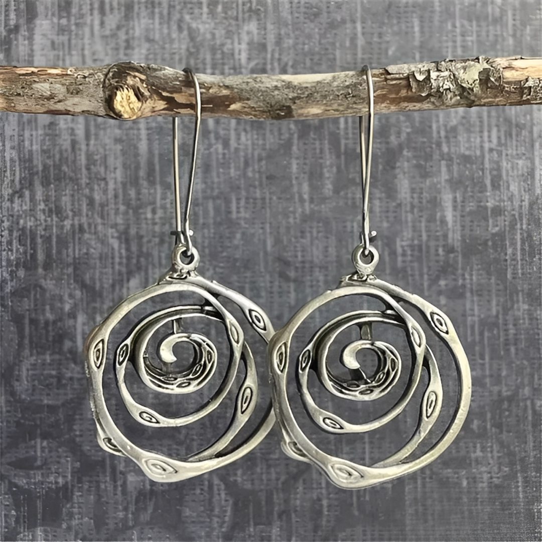 Denise – Silberne Kreolen