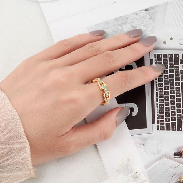 Chloe – Vergoldeter Ring