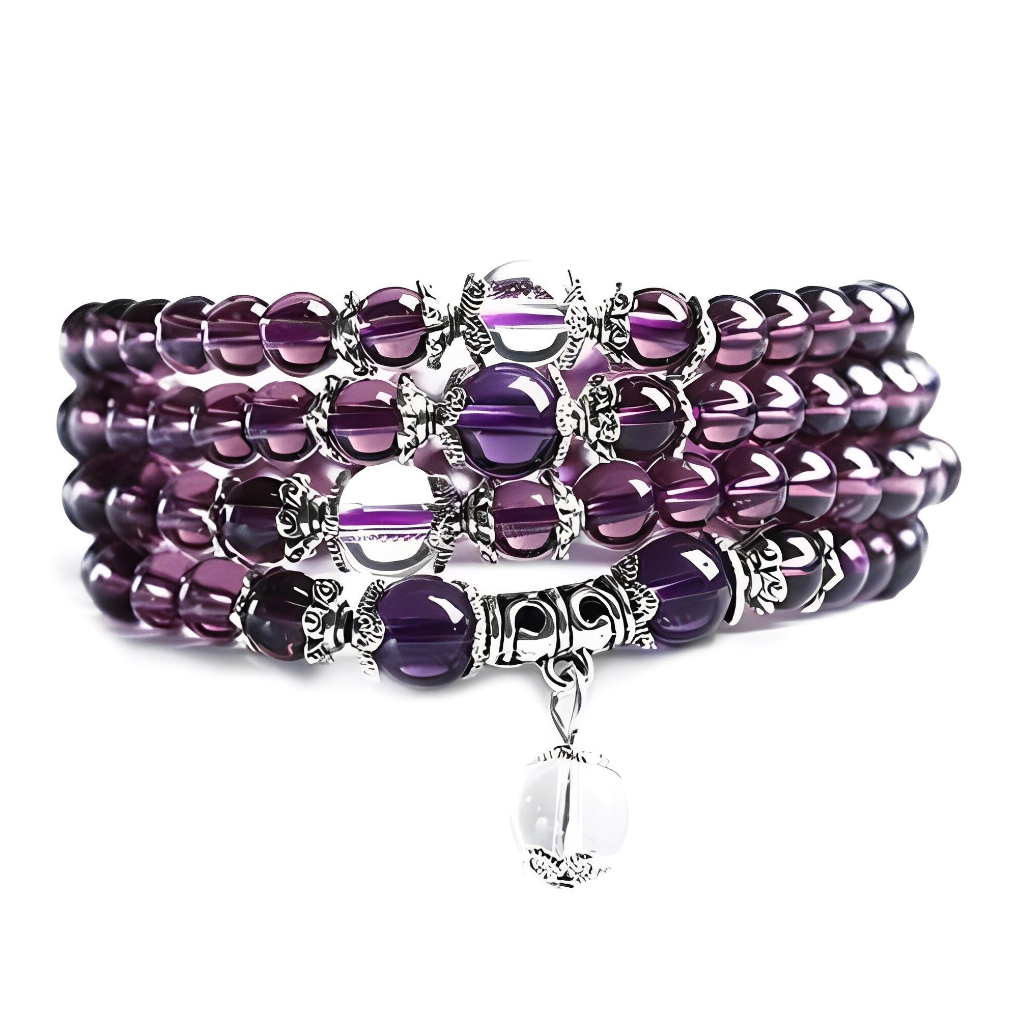 Mia – Armband & Halskette Spirituell Amethyst