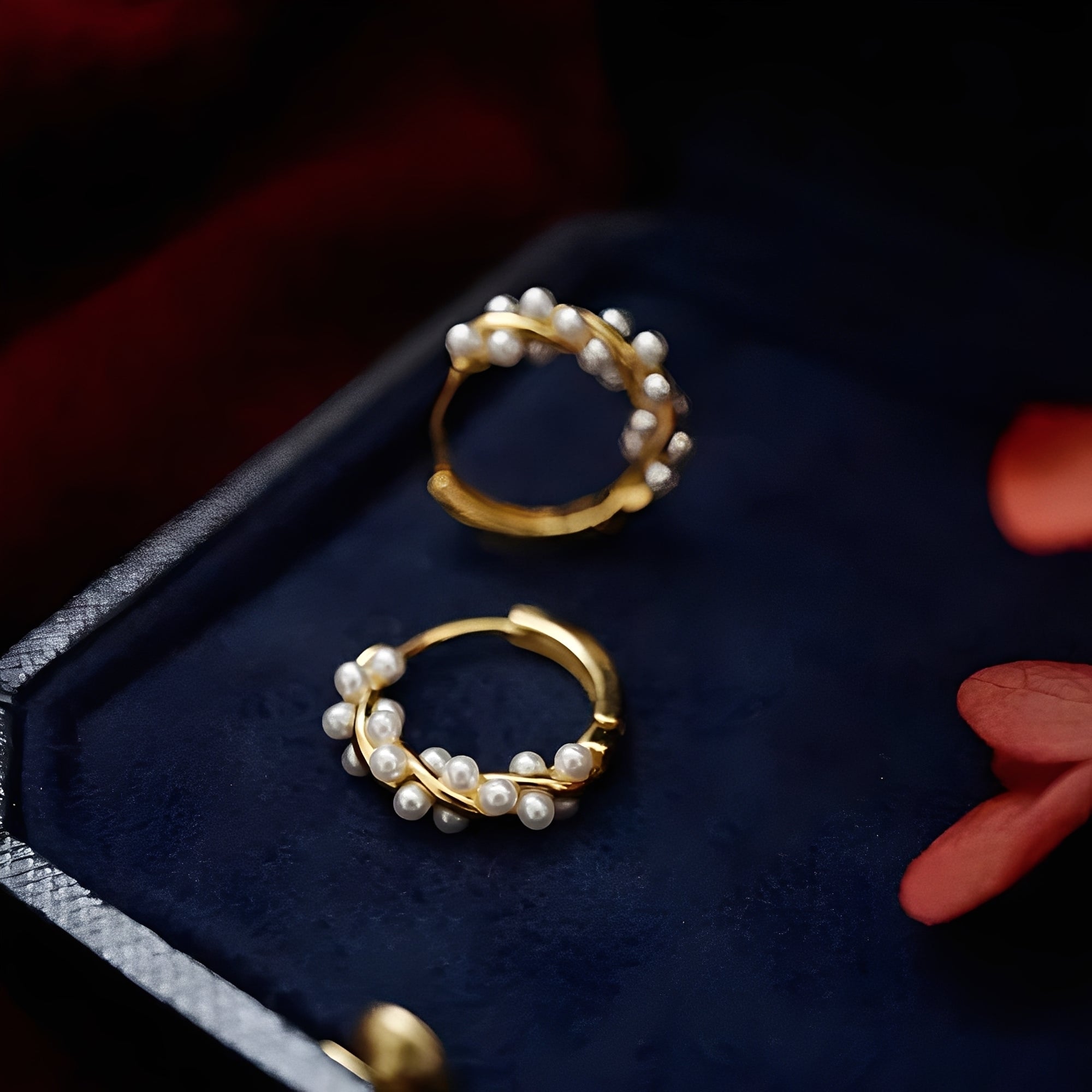 Ellie – Ohrringe Gedrehte Perlen