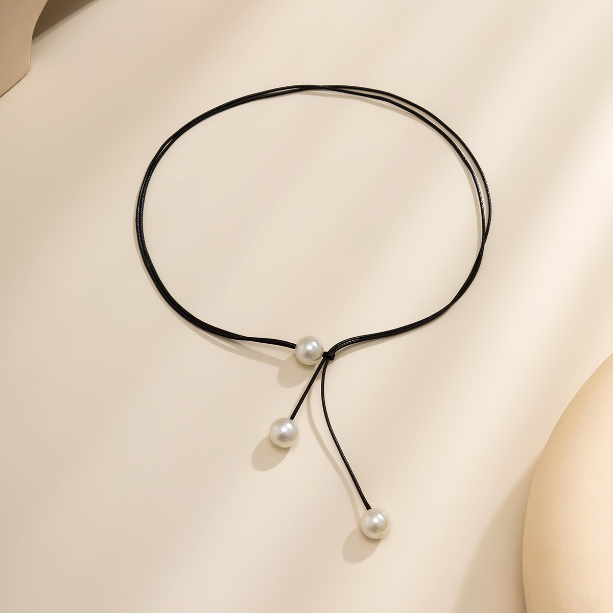 Niedliche Perlenkette - Perlenkette Collarbone