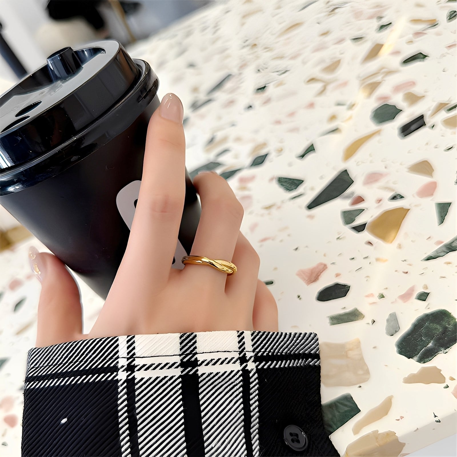 Amaya – Doppelring Elegante