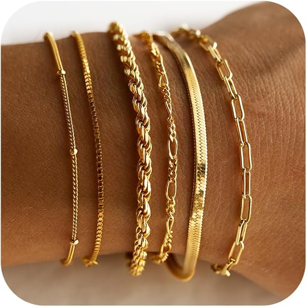 Vernetta – Ensemble von Eleganten Armbändern