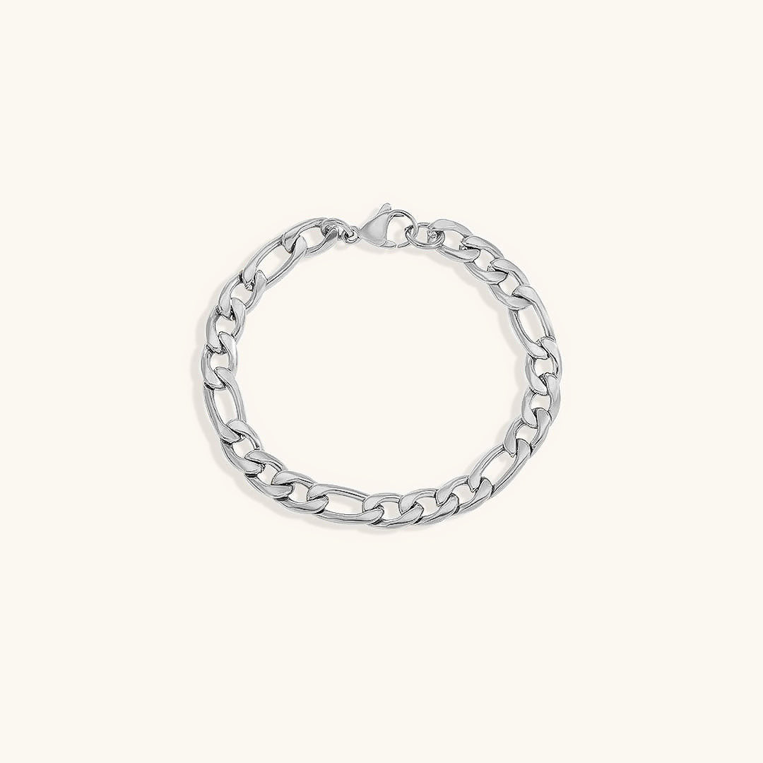 Saturn - Goldfarbenes Kettenarmband