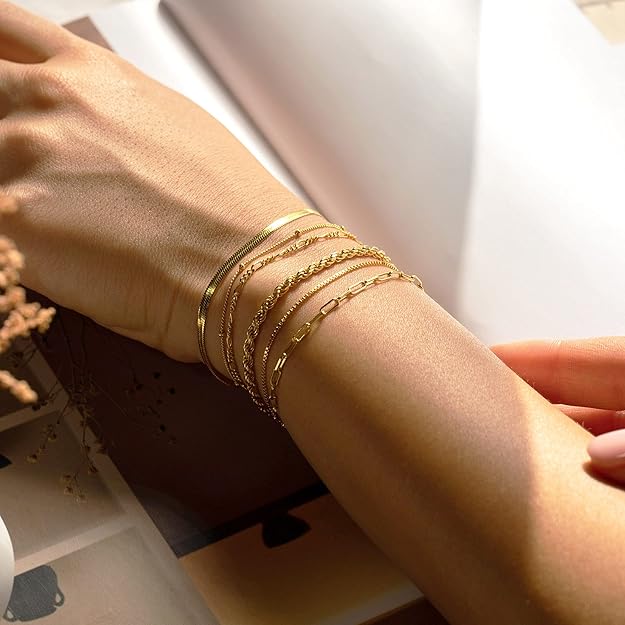 Vernetta – Ensemble von Eleganten Armbändern