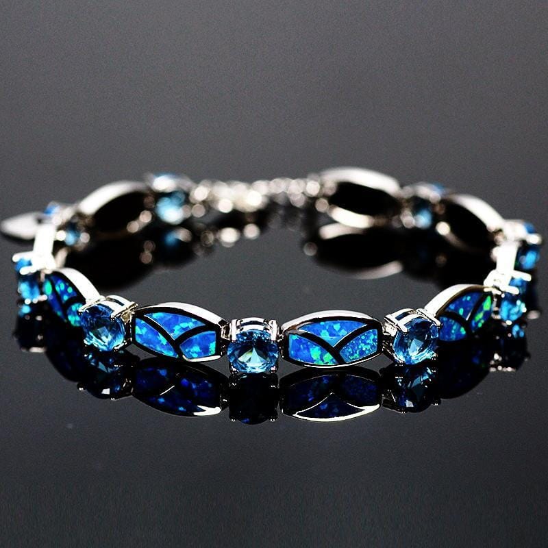 Cora – Armband Charme mit Feueropal