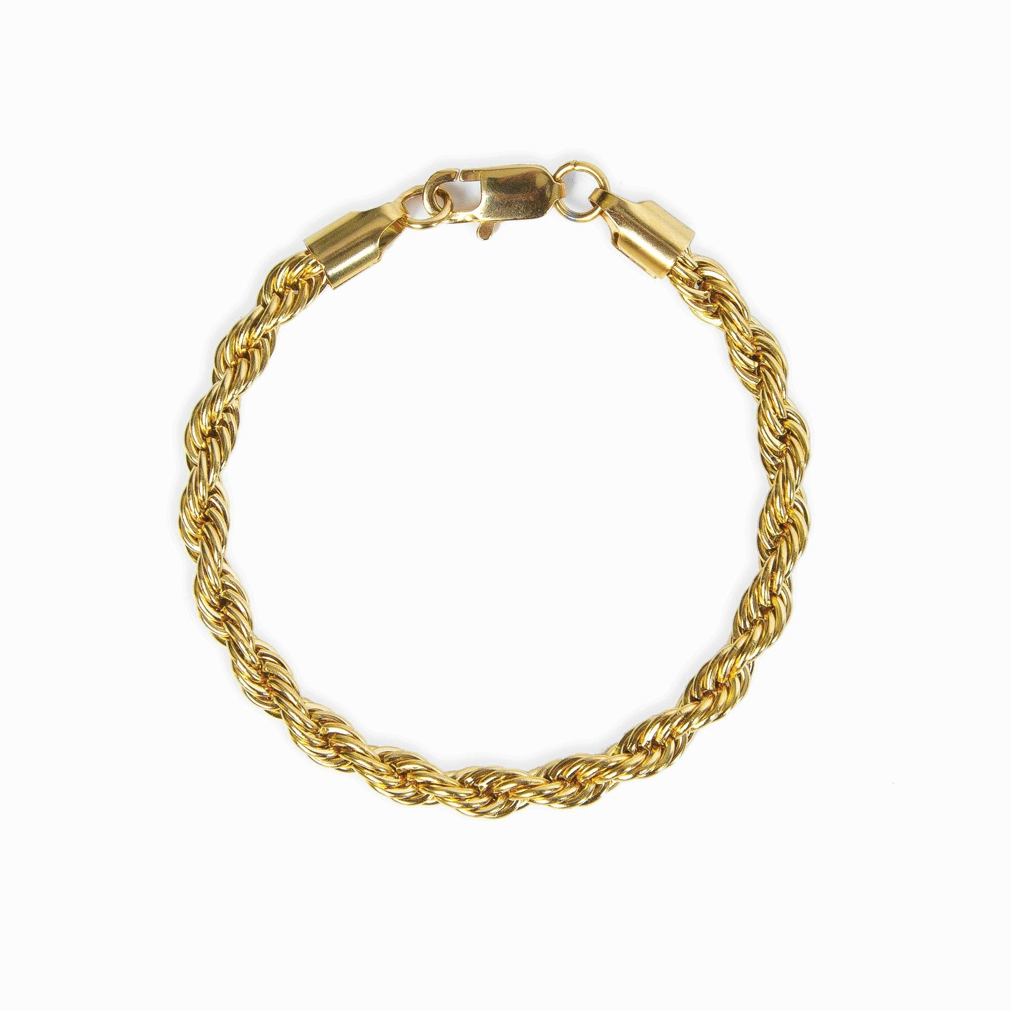 Raya – Armband Kette Seil Gold