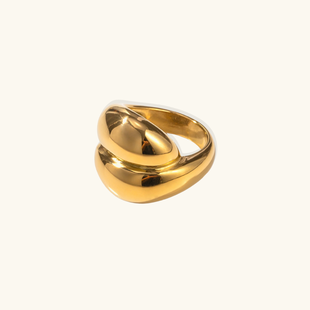 Avery – Eleganter Vergoldeter Ring
