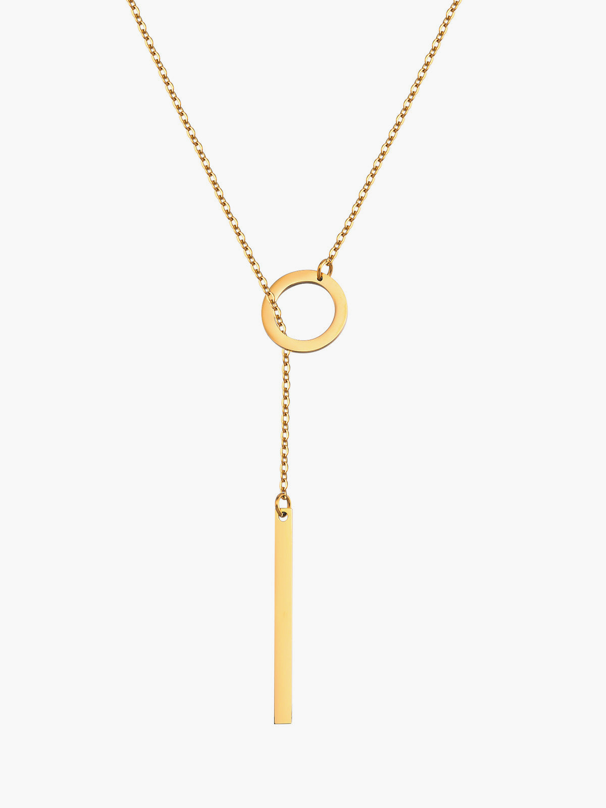 Blythe – Halskette Lariat Gold mit Stange
