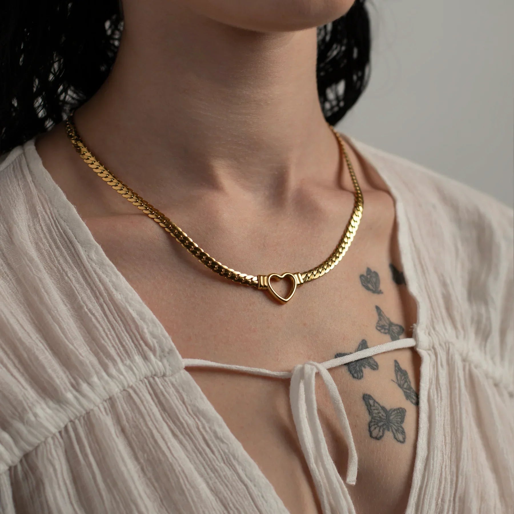 Isadora – Collier Herz Kette Cubaine