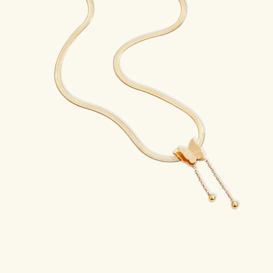 Bettina – Elegante Schmetterlingskette