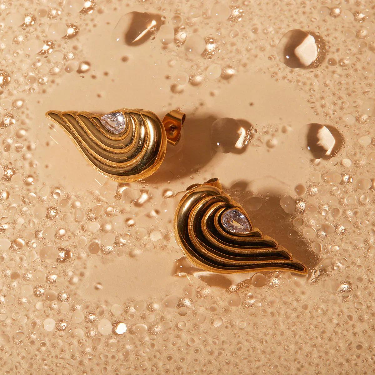 Brenda – Elegante Herz-Ohrringe