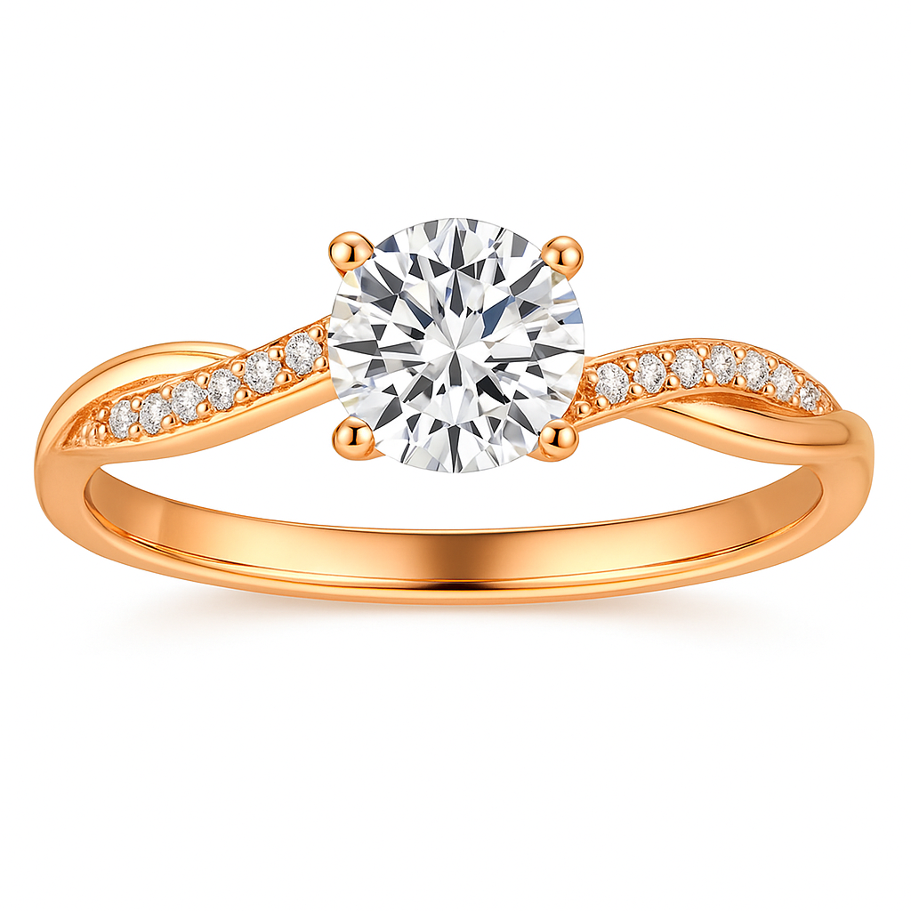 Jane – Ring aus Gold 18K
