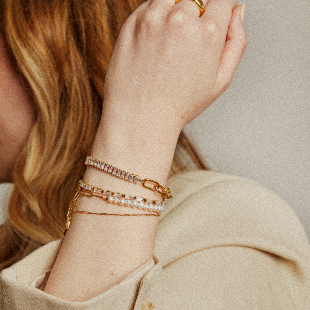 Blanche – Armband Kette Paperclip Dick