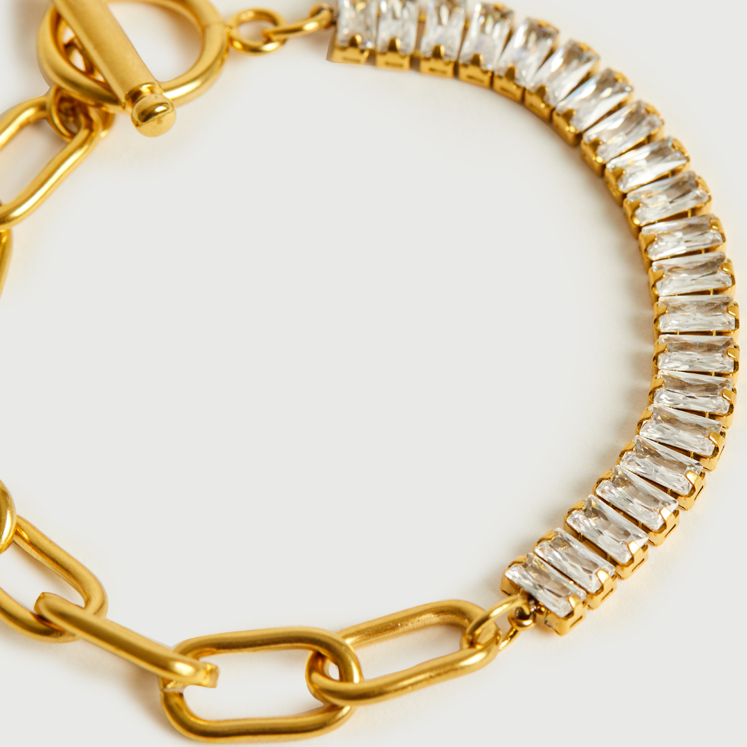 Blanche – Armband Kette Paperclip Dick