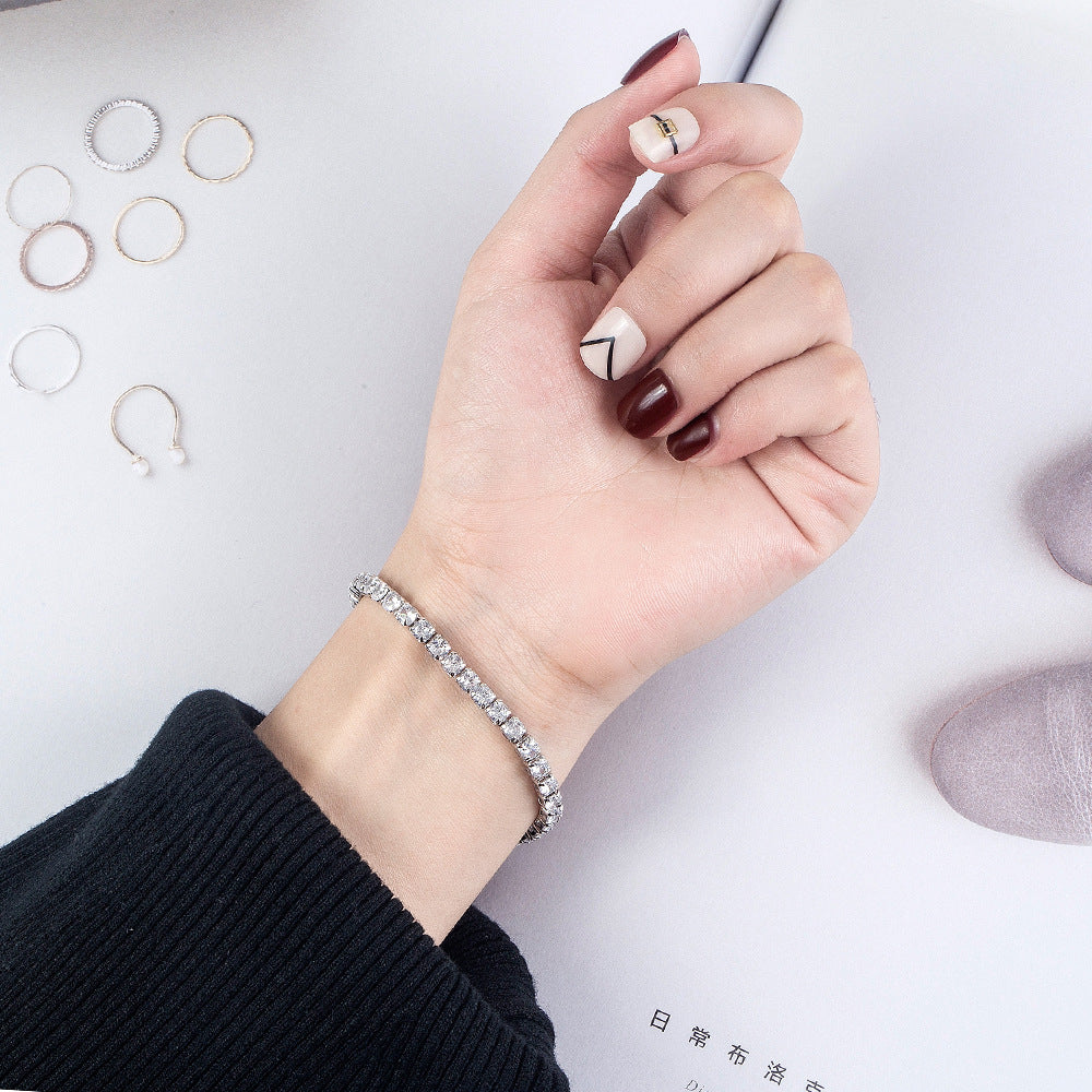 Elisse – Armband Riviera Silber 925 & Funkelnde Zirkonien