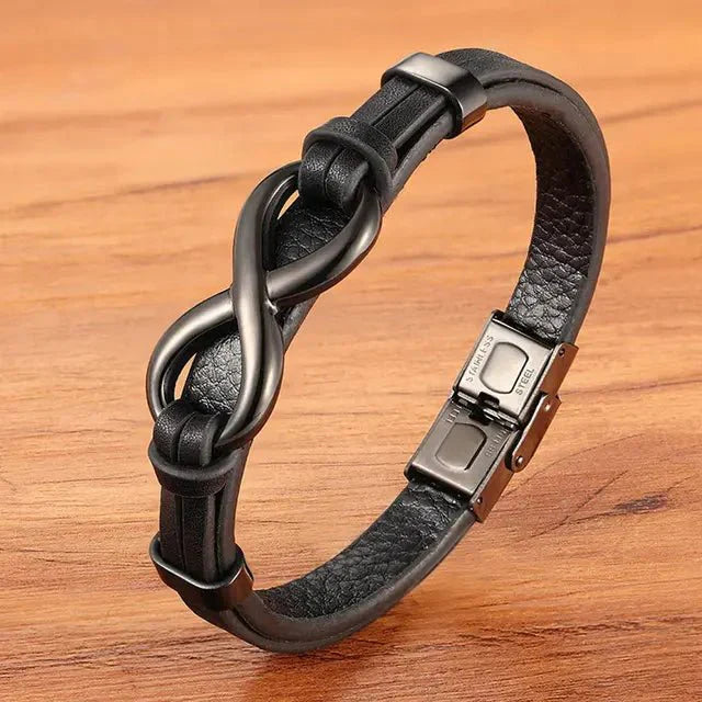 Taigo – Armband Leder Magnetisch Stahl