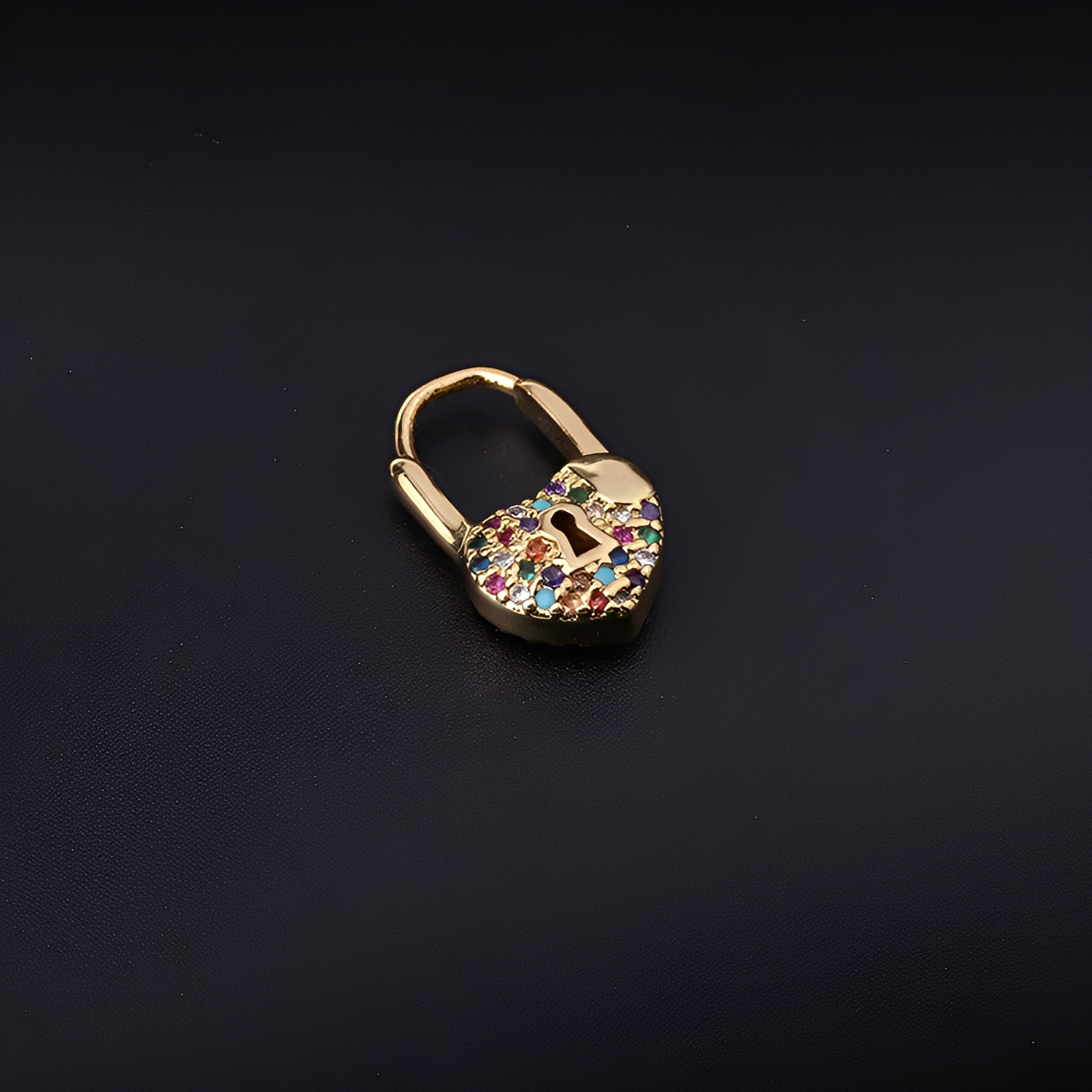 Maelya – Kreolen Schloss Herz Gold